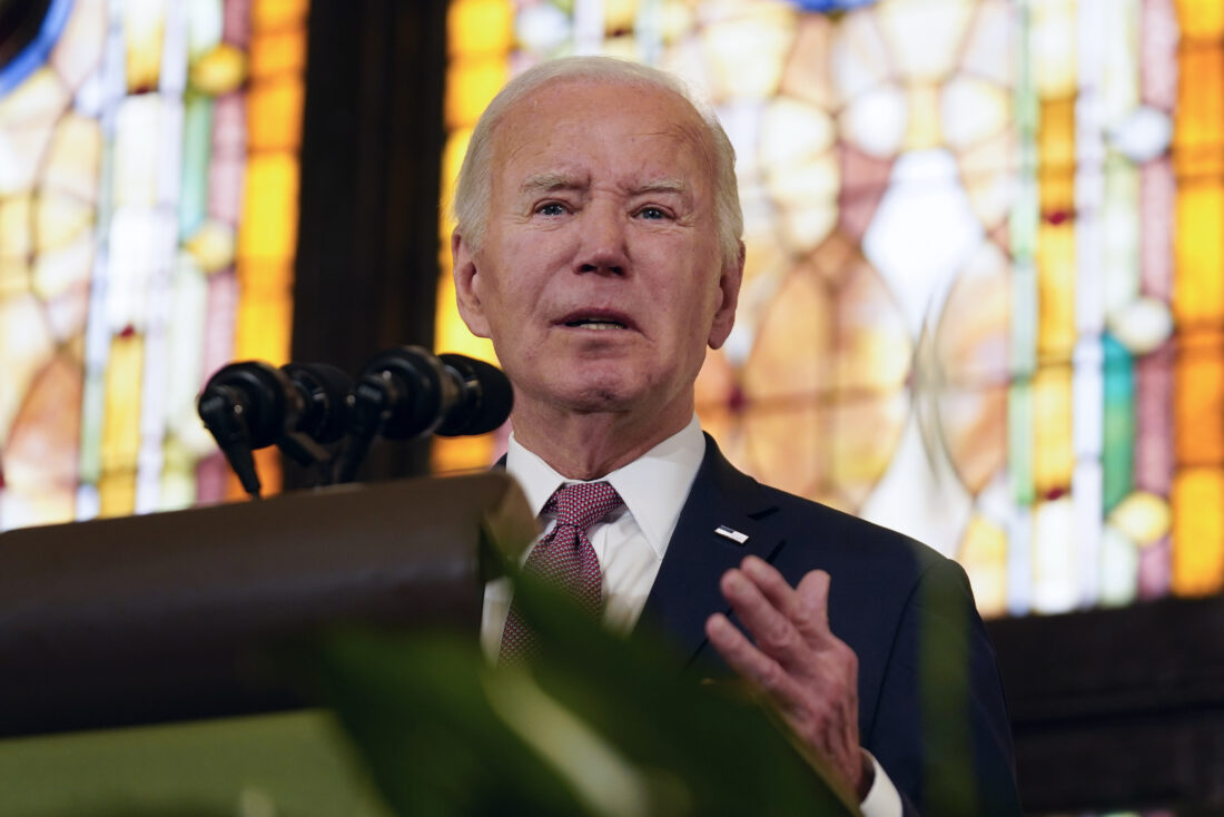 Biden condemns white supremacy in campaign speech at a South Carolina ...